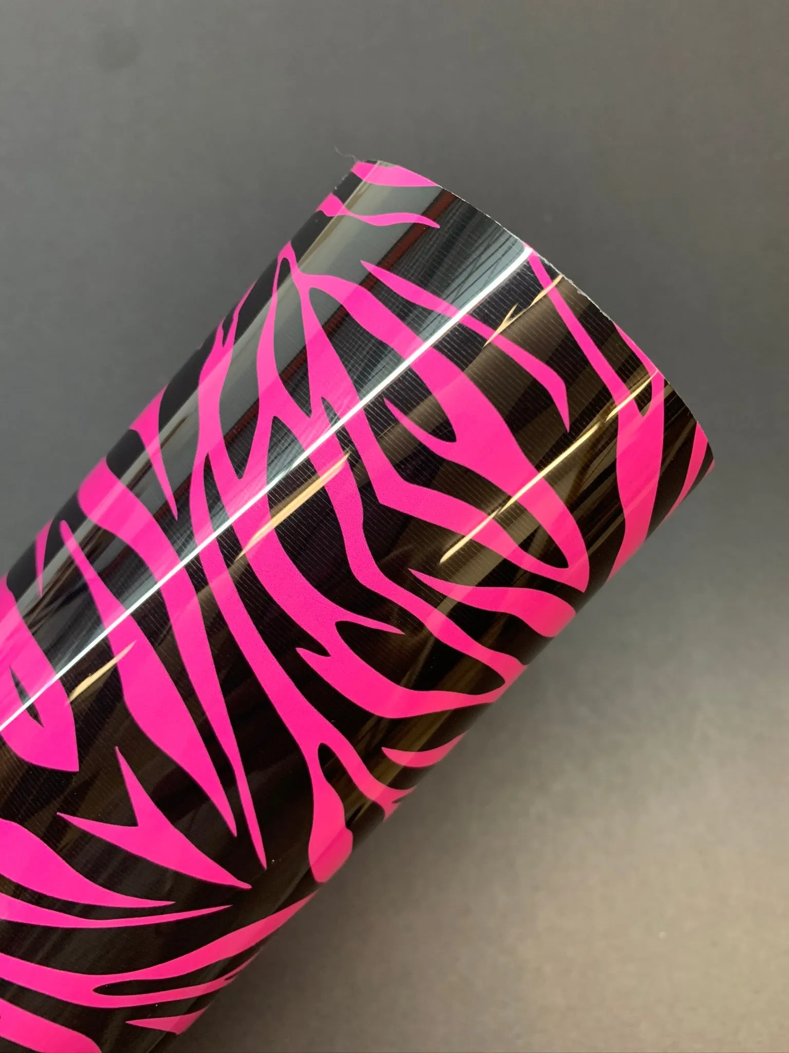 Hot Pink Zebra HTV