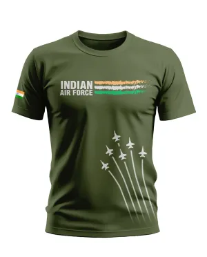 Indian Air Force Sky Soft Cotton T-shirt