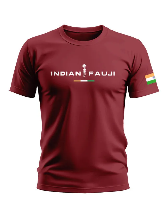 Indian Fauji Soft Cotton T-shirt