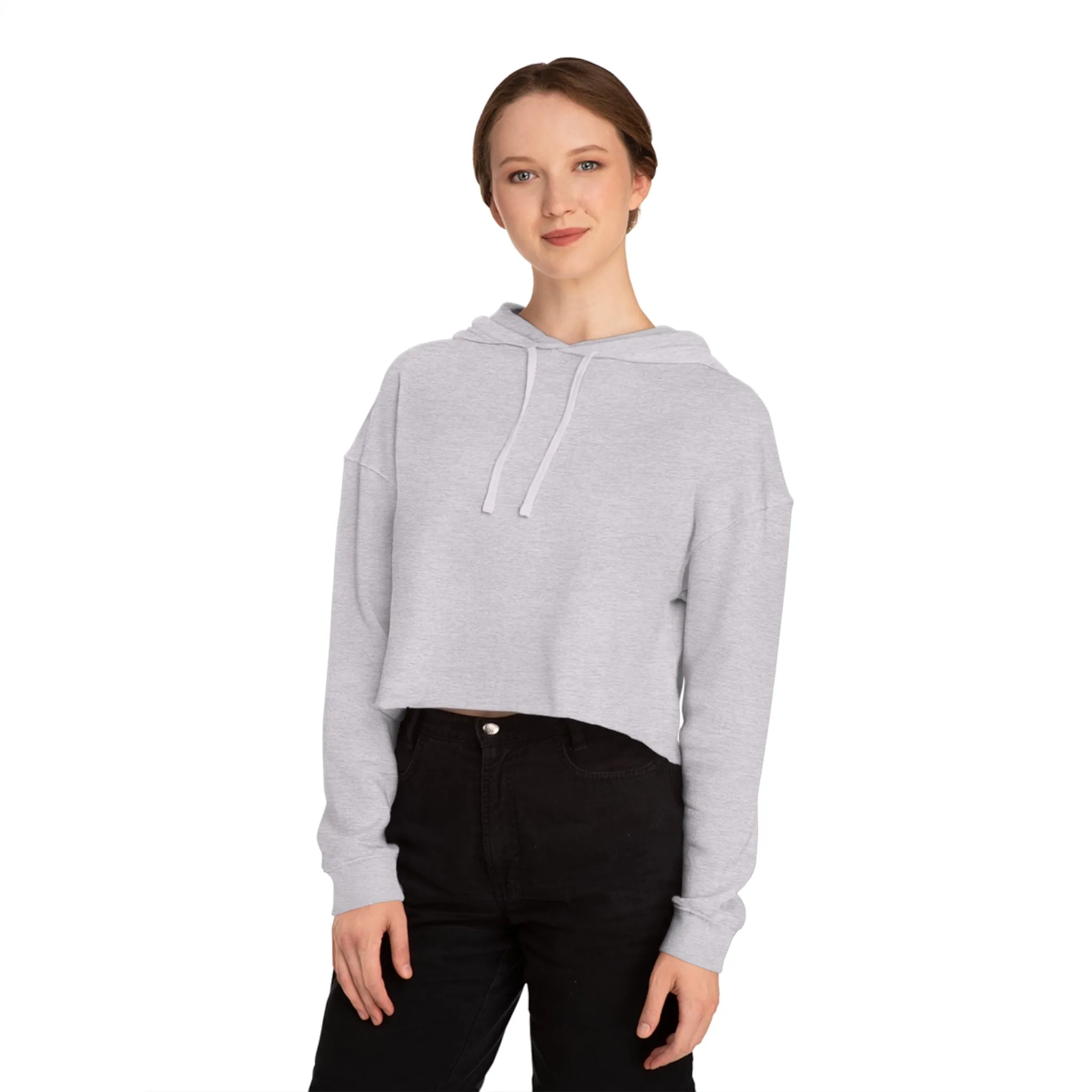 IQ MILL |  Cozy Women’s Cropped Hooded Sweatshirt