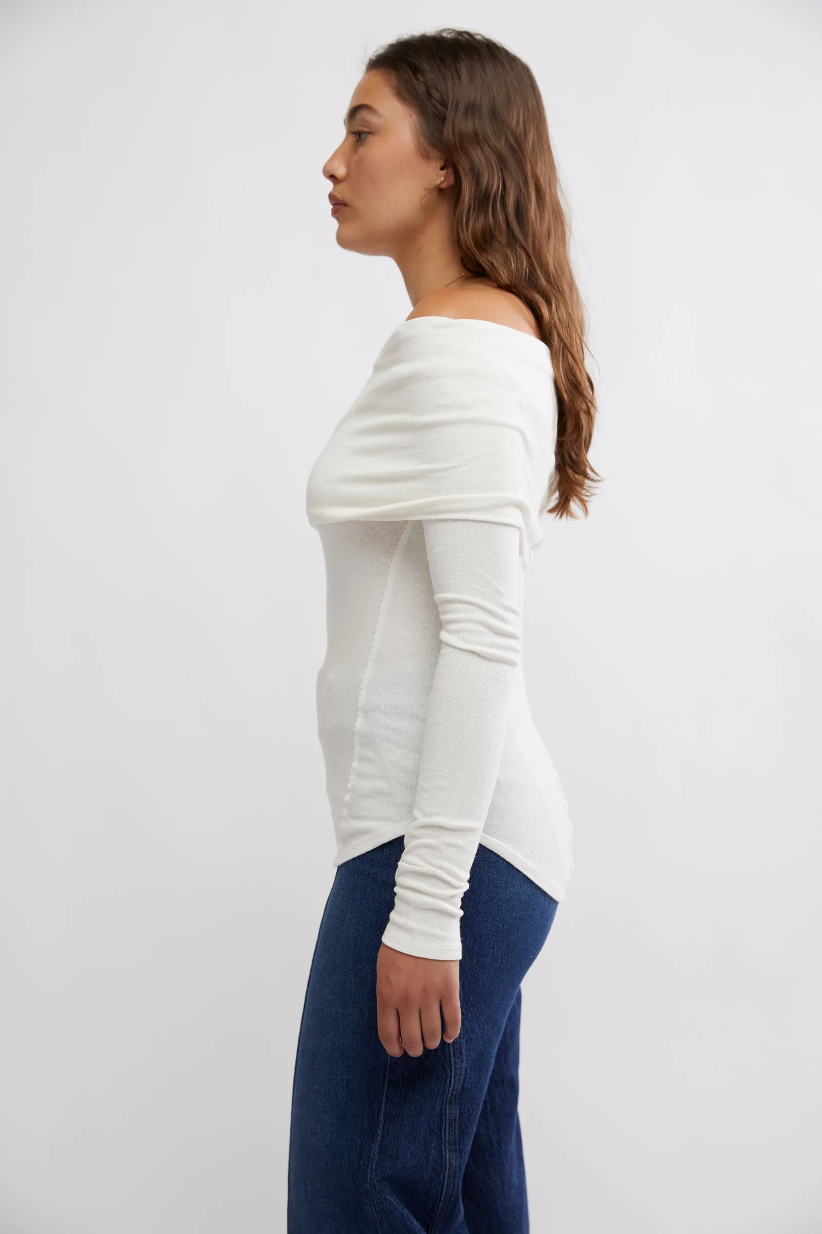 Iris Layering Top | White