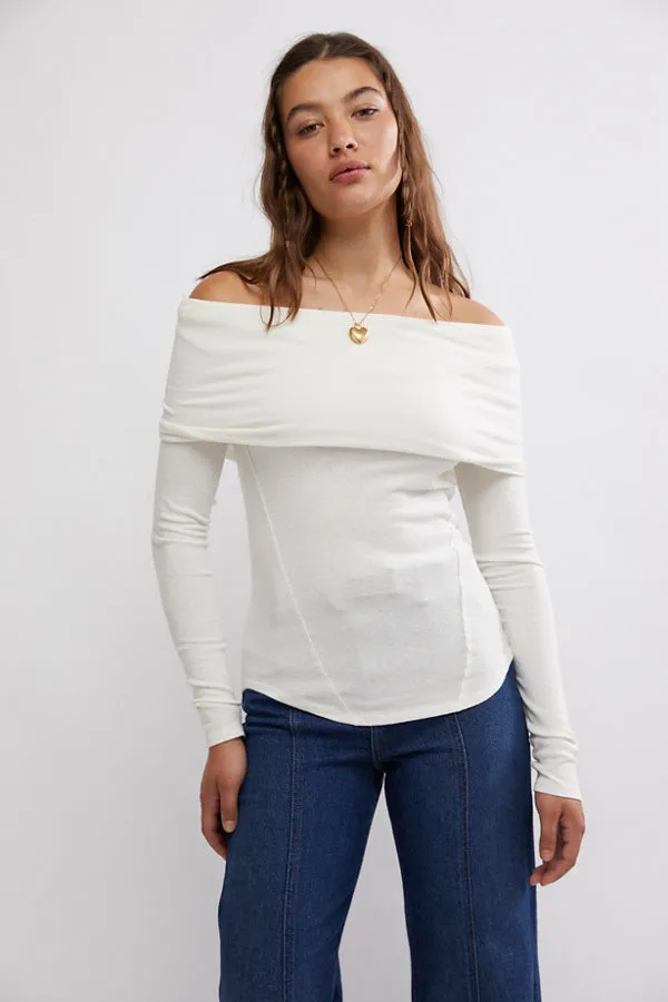 Iris Layering Top | White