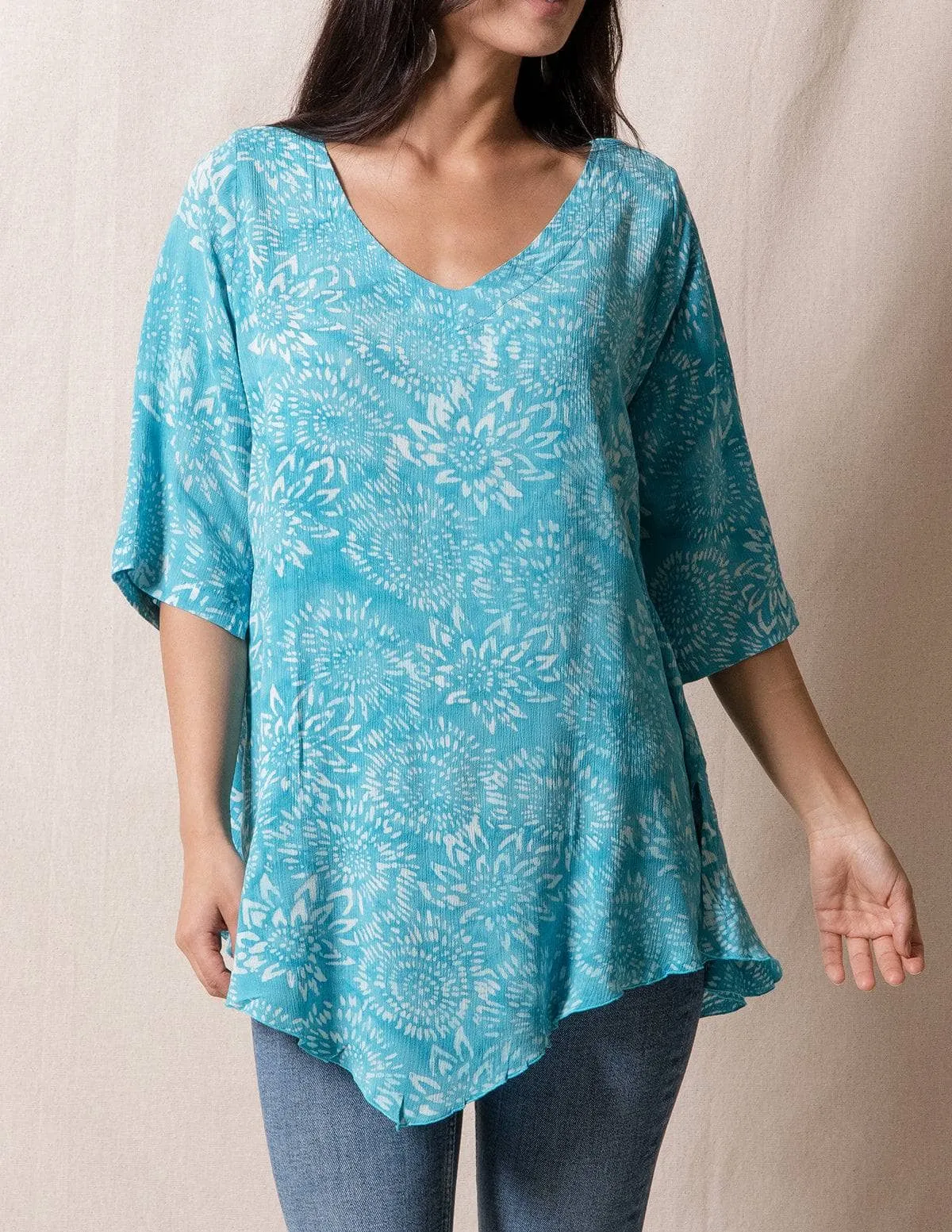 Island Batik Tunic - Pacific - Small Only