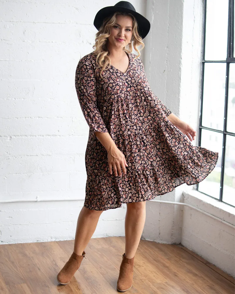 Issy Tiered Tunic Dress - Final Sale!