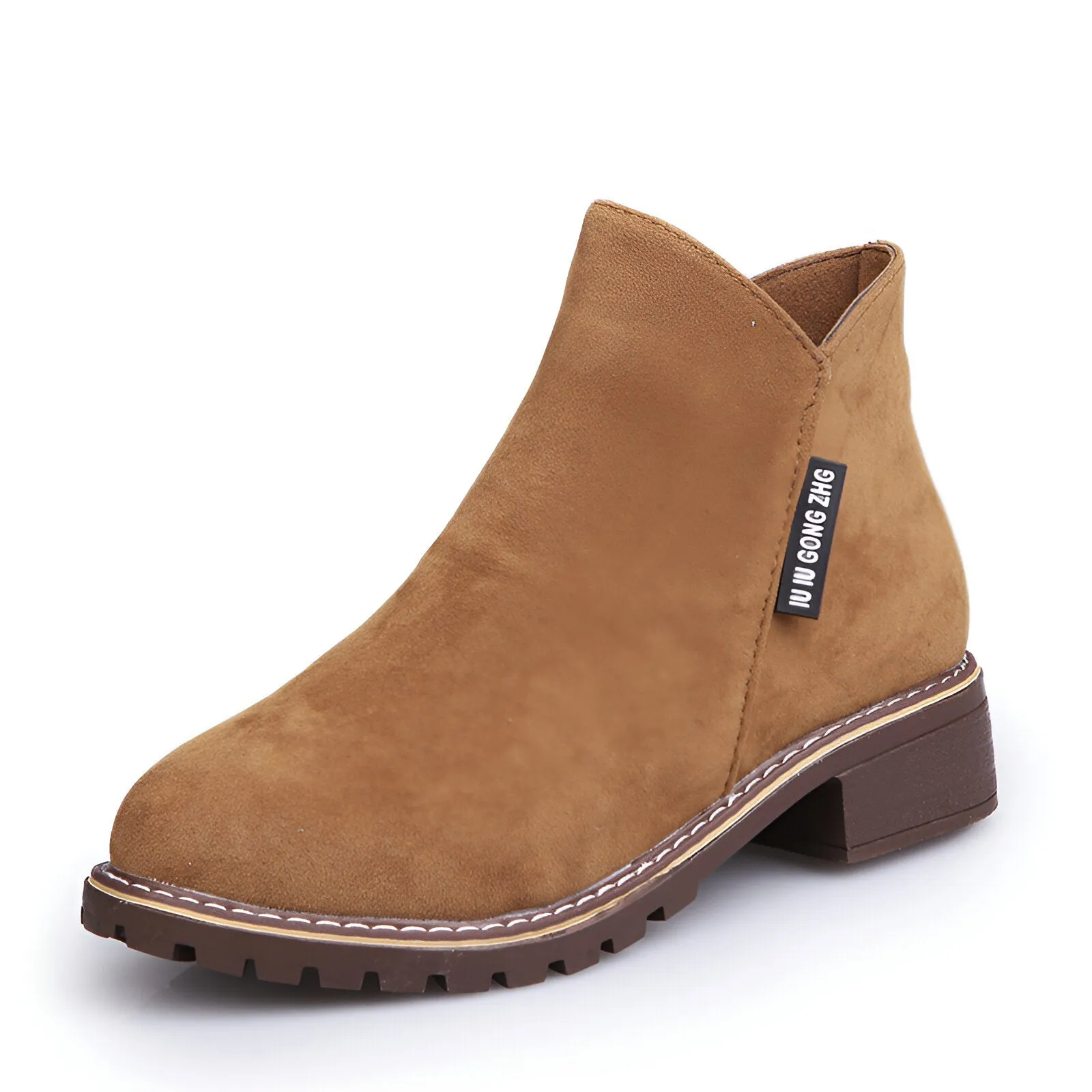 Ivyshape | Comfortable And Stylish Platform Ankle Boots