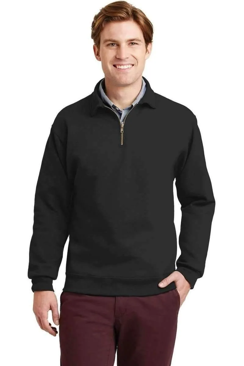 JERZEES 4528: SUPER SWEATS NuBlend 1/4-Zip Sweatshirt with Cadet Collar