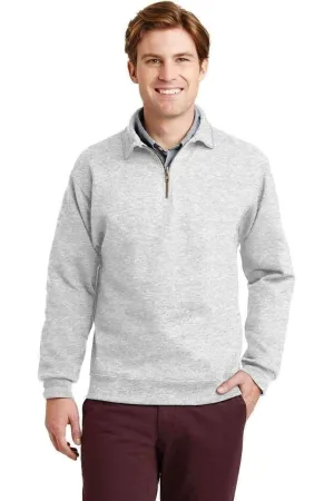 JERZEES 4528: SUPER SWEATS NuBlend 1/4-Zip Sweatshirt with Cadet Collar