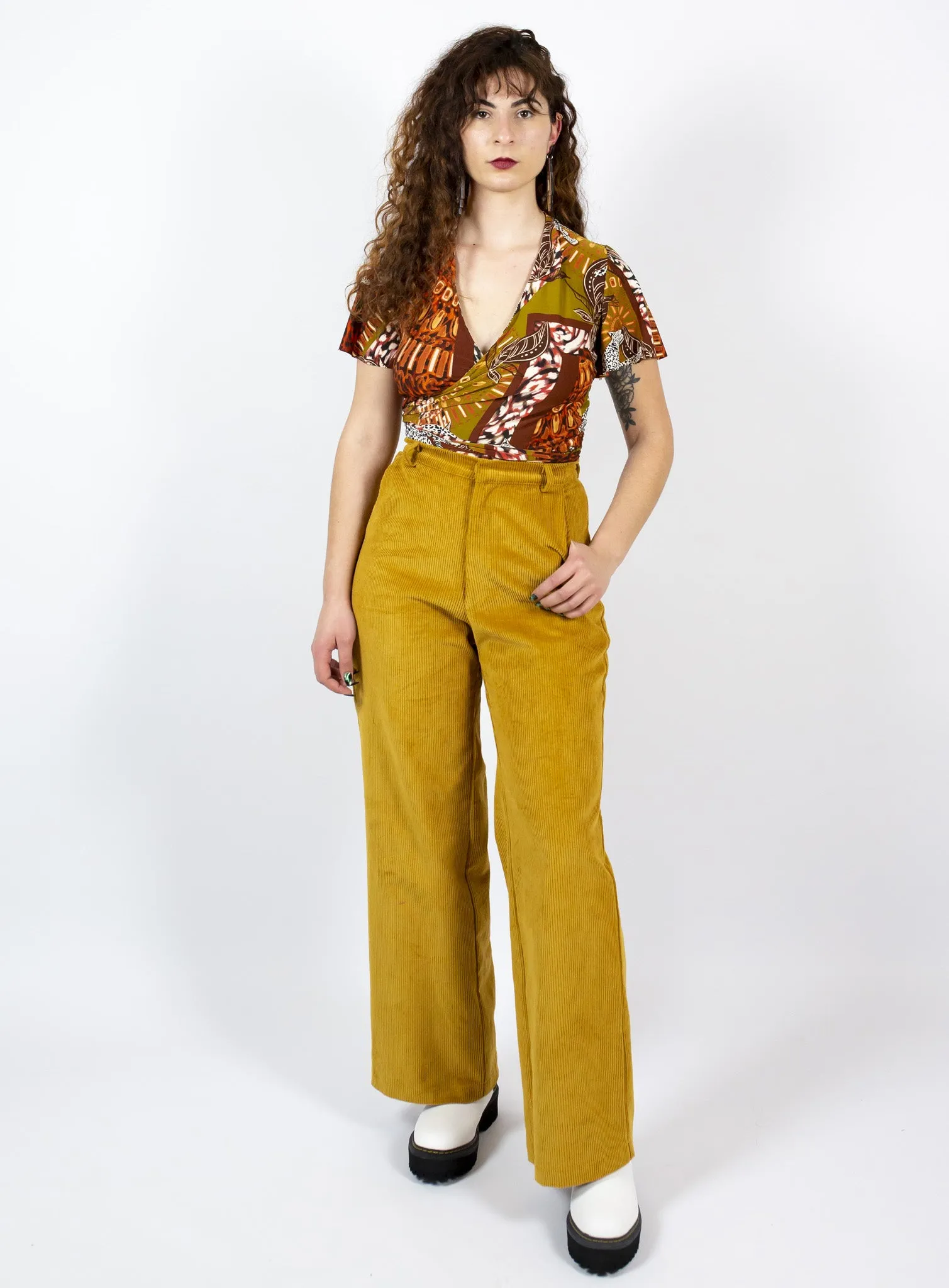 Jungle Slink Wrap Top