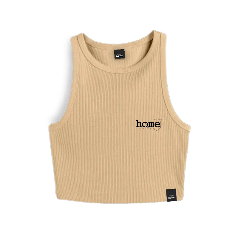 Kids Racer Vest Top- Light Brown