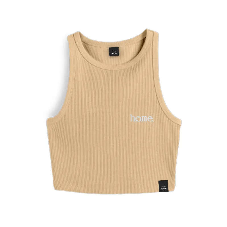 Kids Racer Vest Top- Light Brown