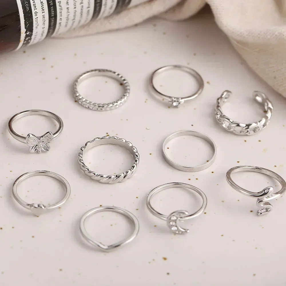 King 10-Piece Set Ring