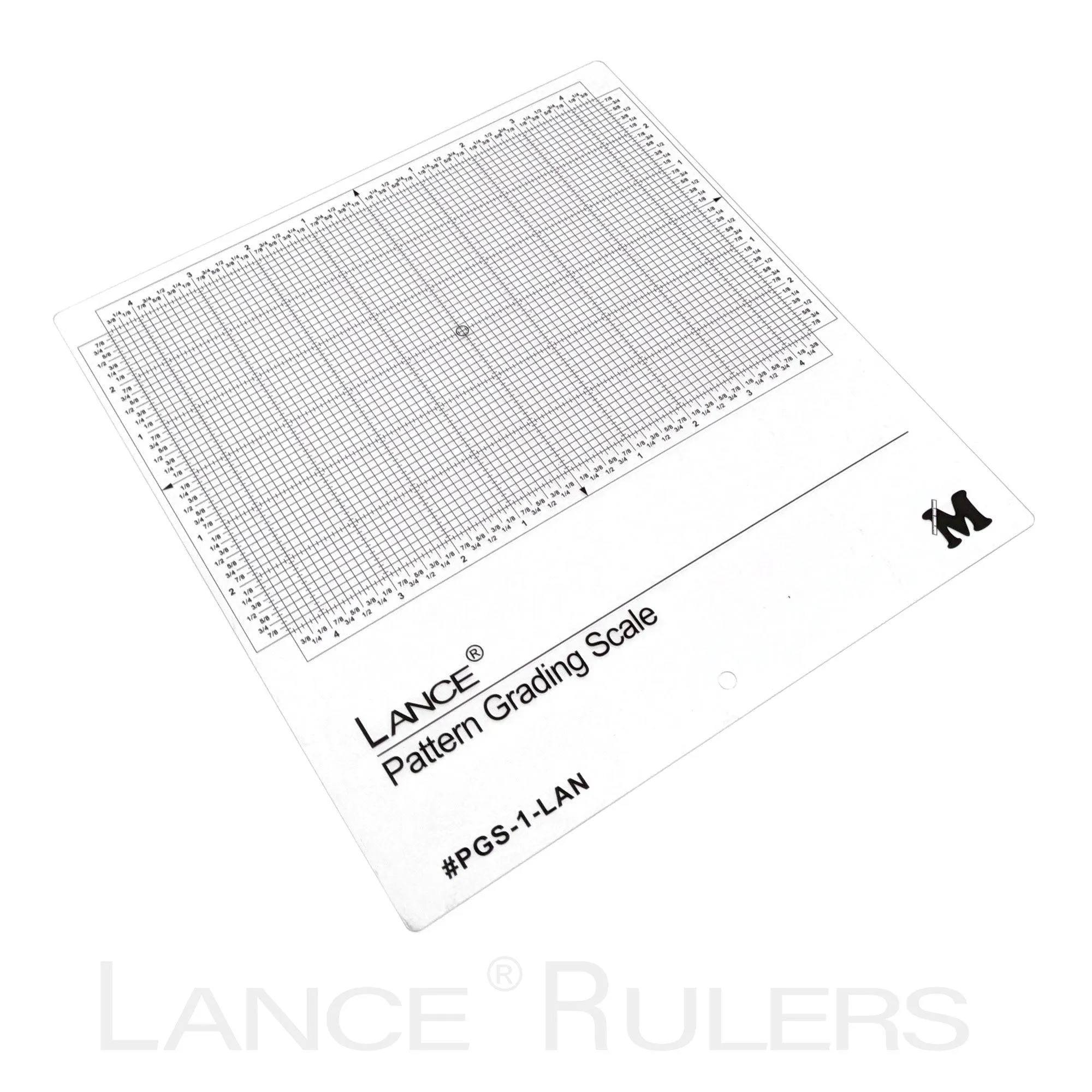 LANCE PLASTIC PATTERN GRADING SCALE