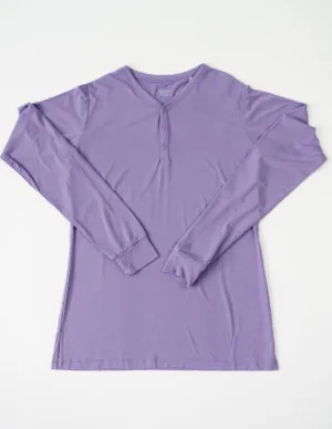 Lavender | Adult Henley