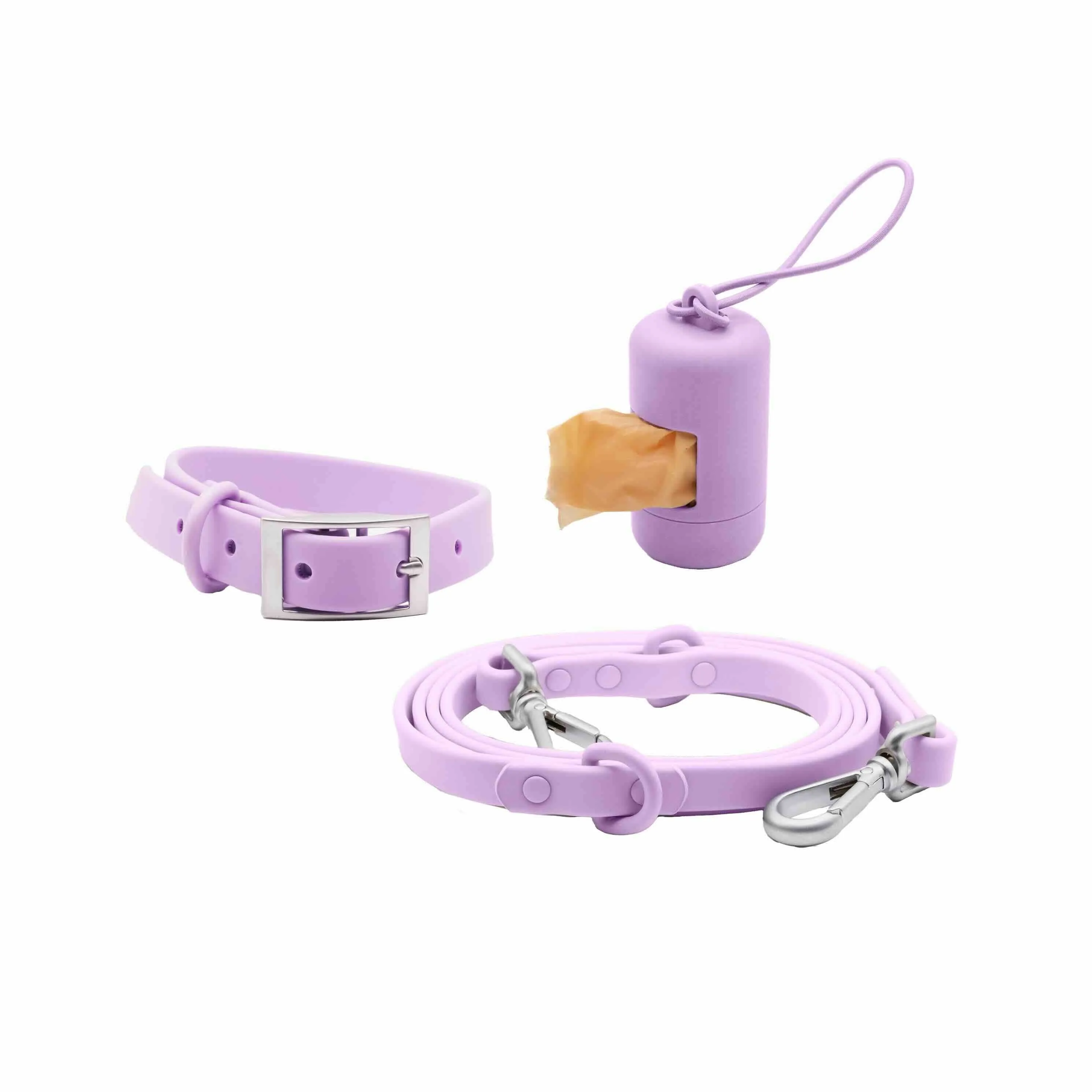 Lavender Dream Dog Collar Walk Set