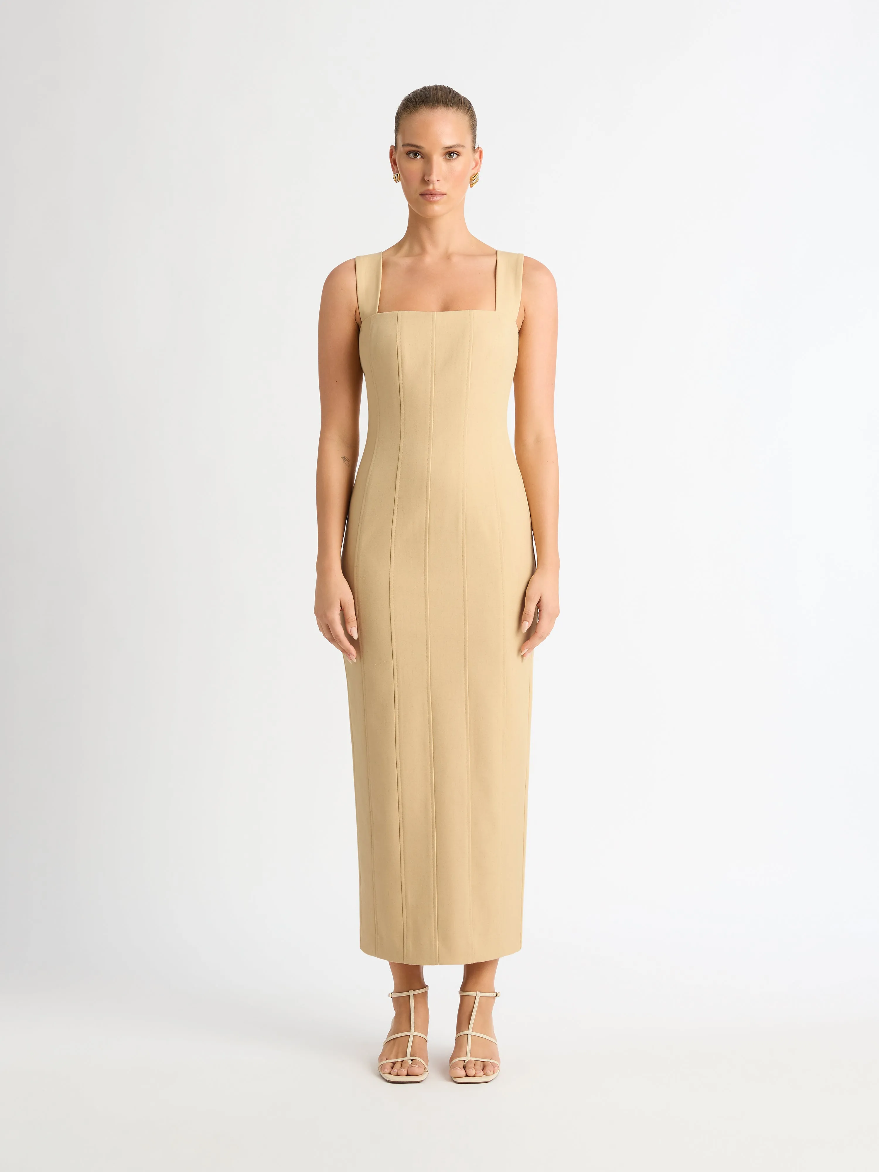 LIAISON MIDI DRESS