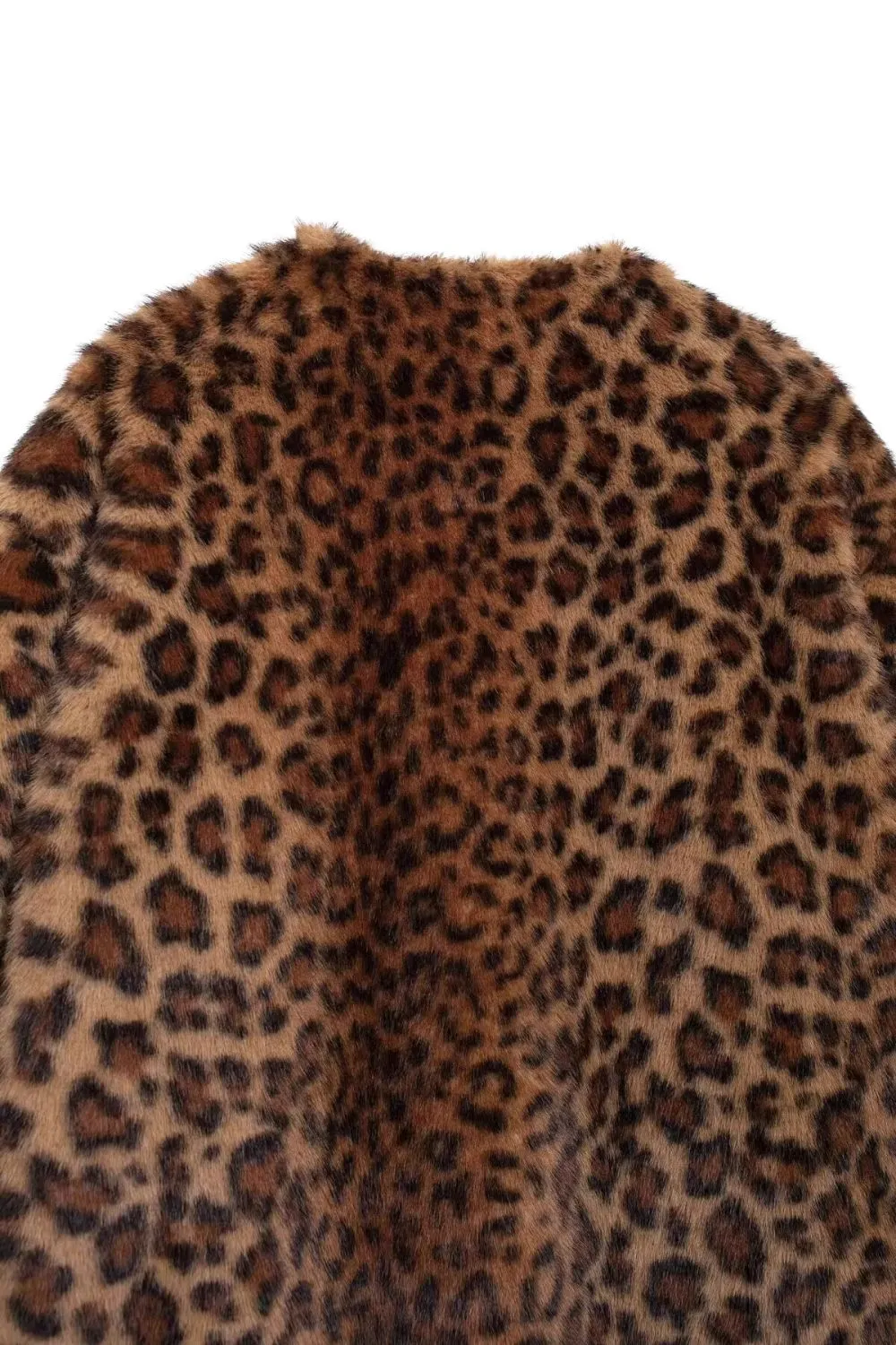 'Lindsey' Animal Print Faux Fur Coat