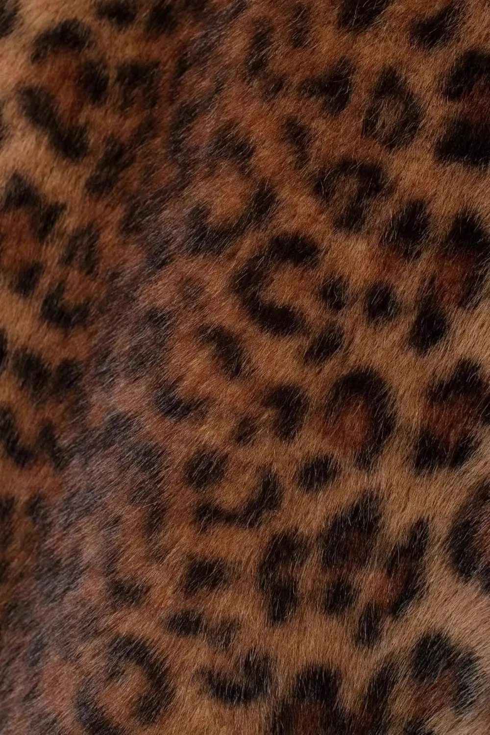 'Lindsey' Animal Print Faux Fur Coat