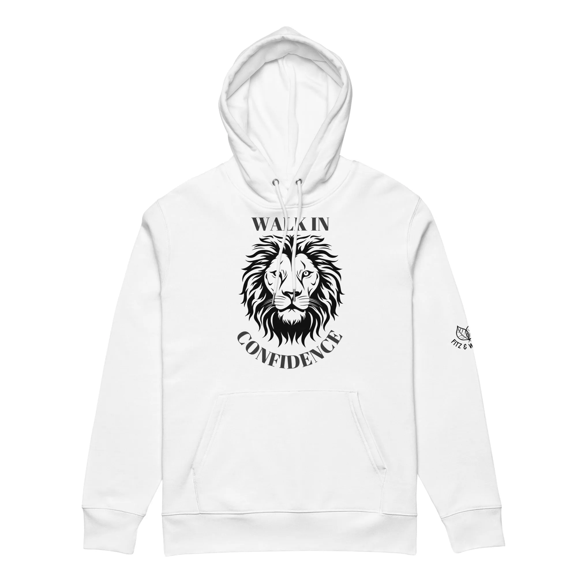 Lion Confidence, Unisex eco hoodie