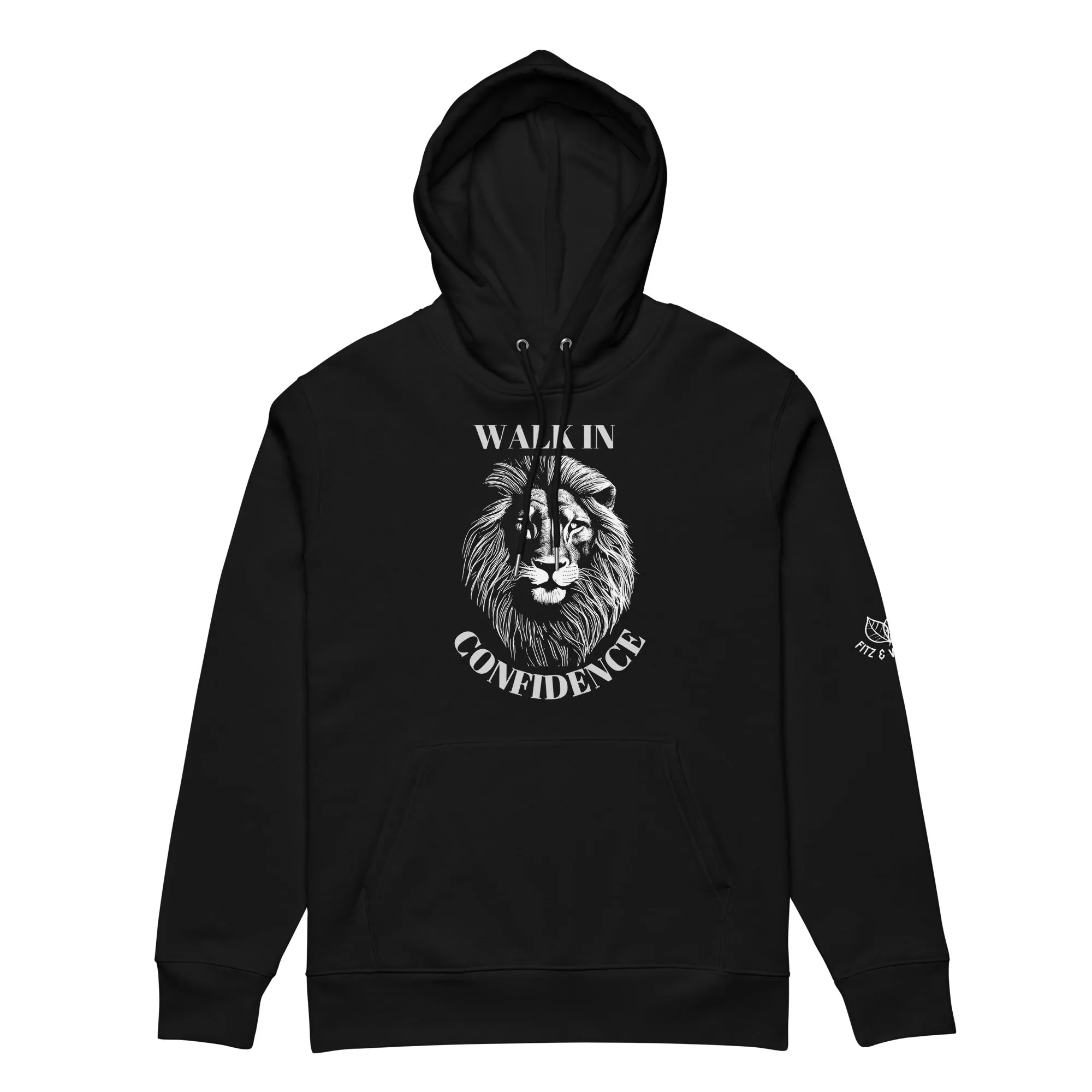 Lion Confidence, Unisex eco hoodie