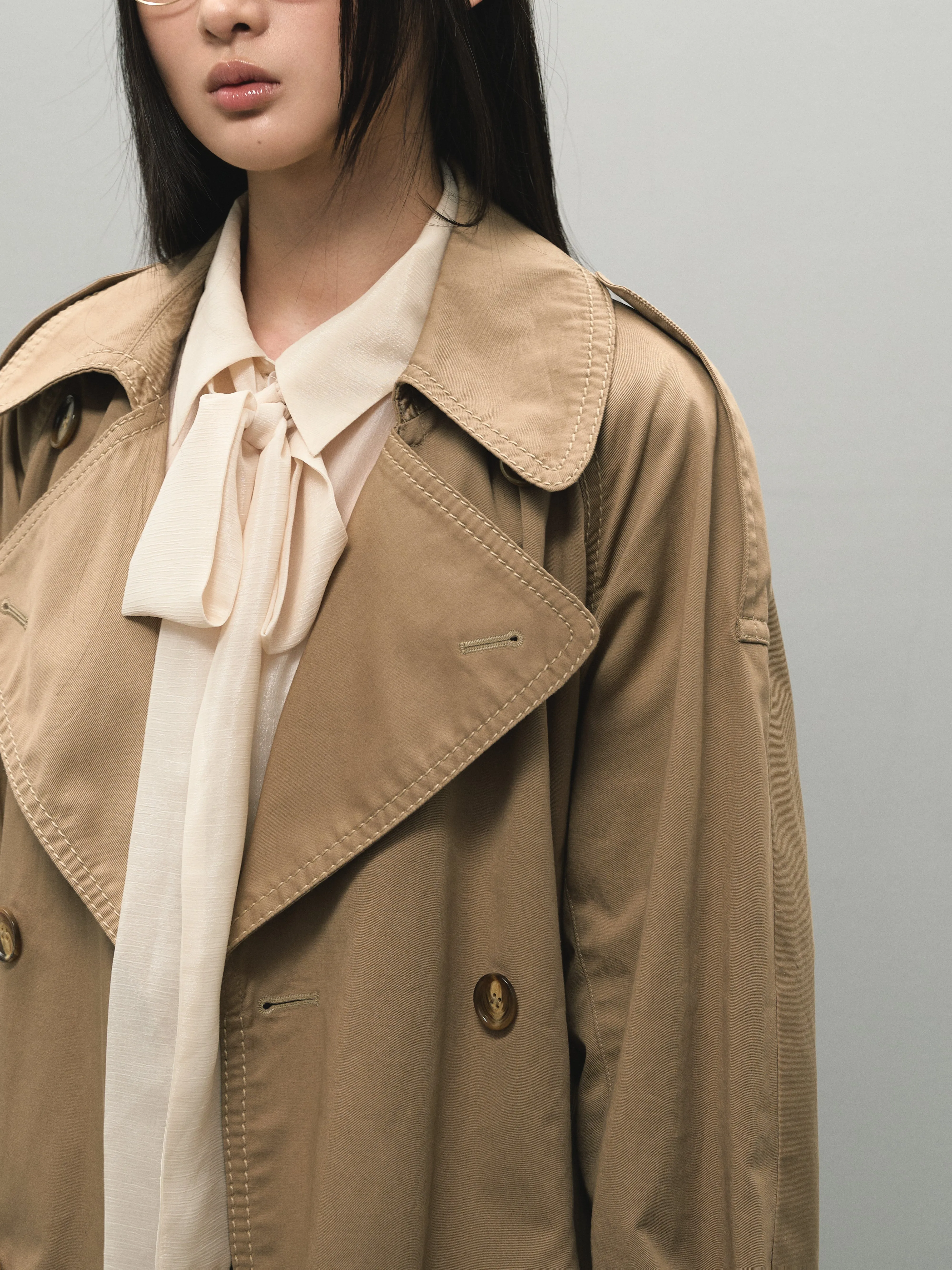 LLDC 'FREE ORDER' Lydia Trench Coat