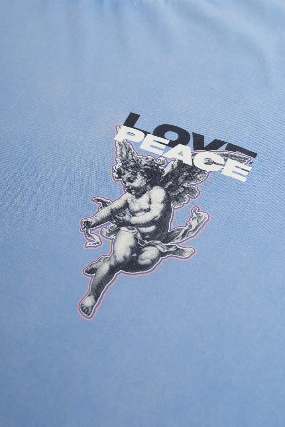 Love And Peace Premium Oversized T-shirt