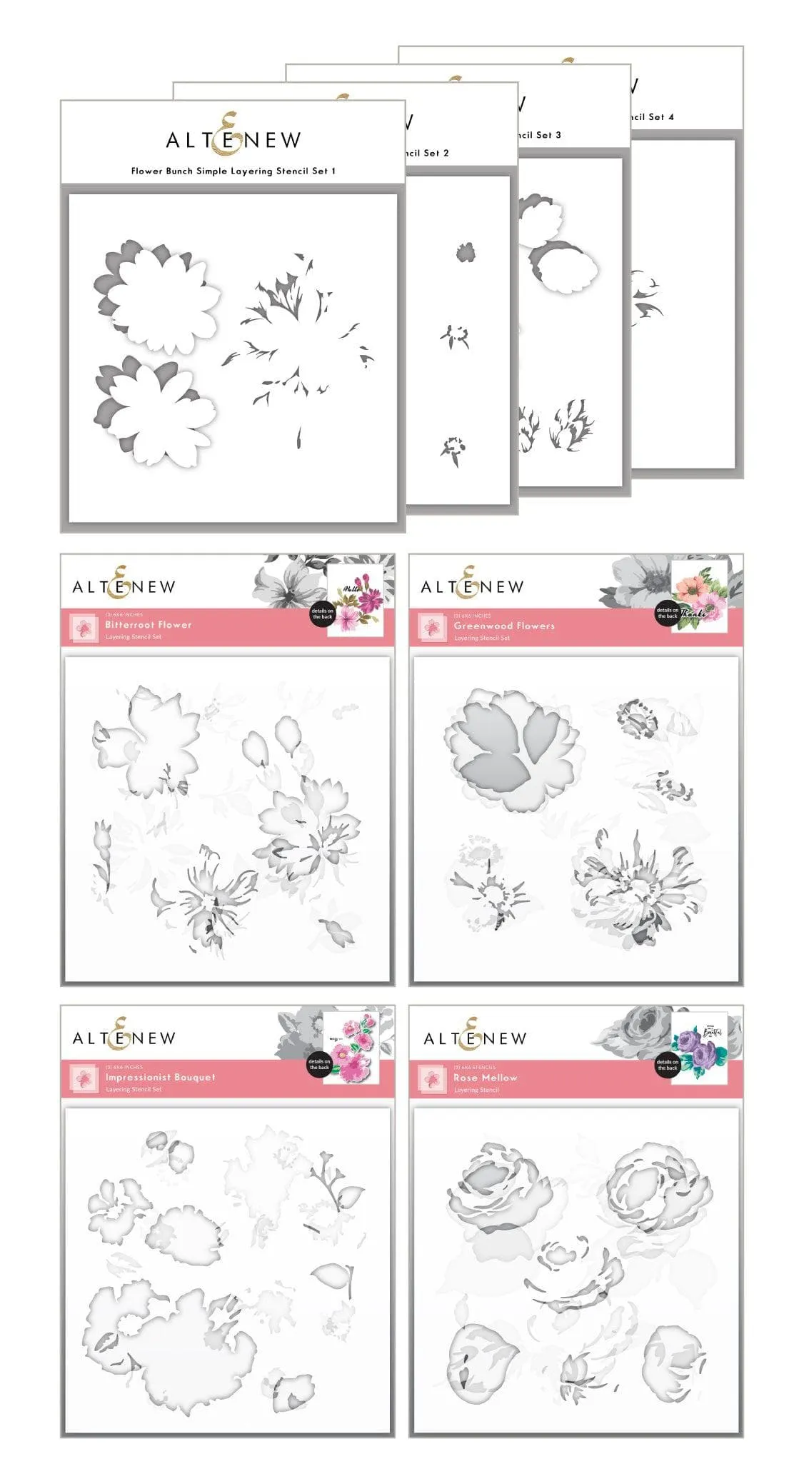 Lovely Layering Stencil Bundle