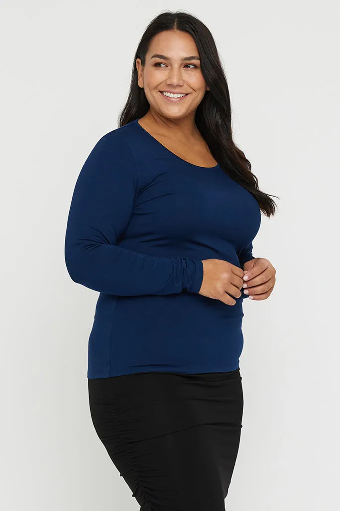 L/S Layering Top - Navy