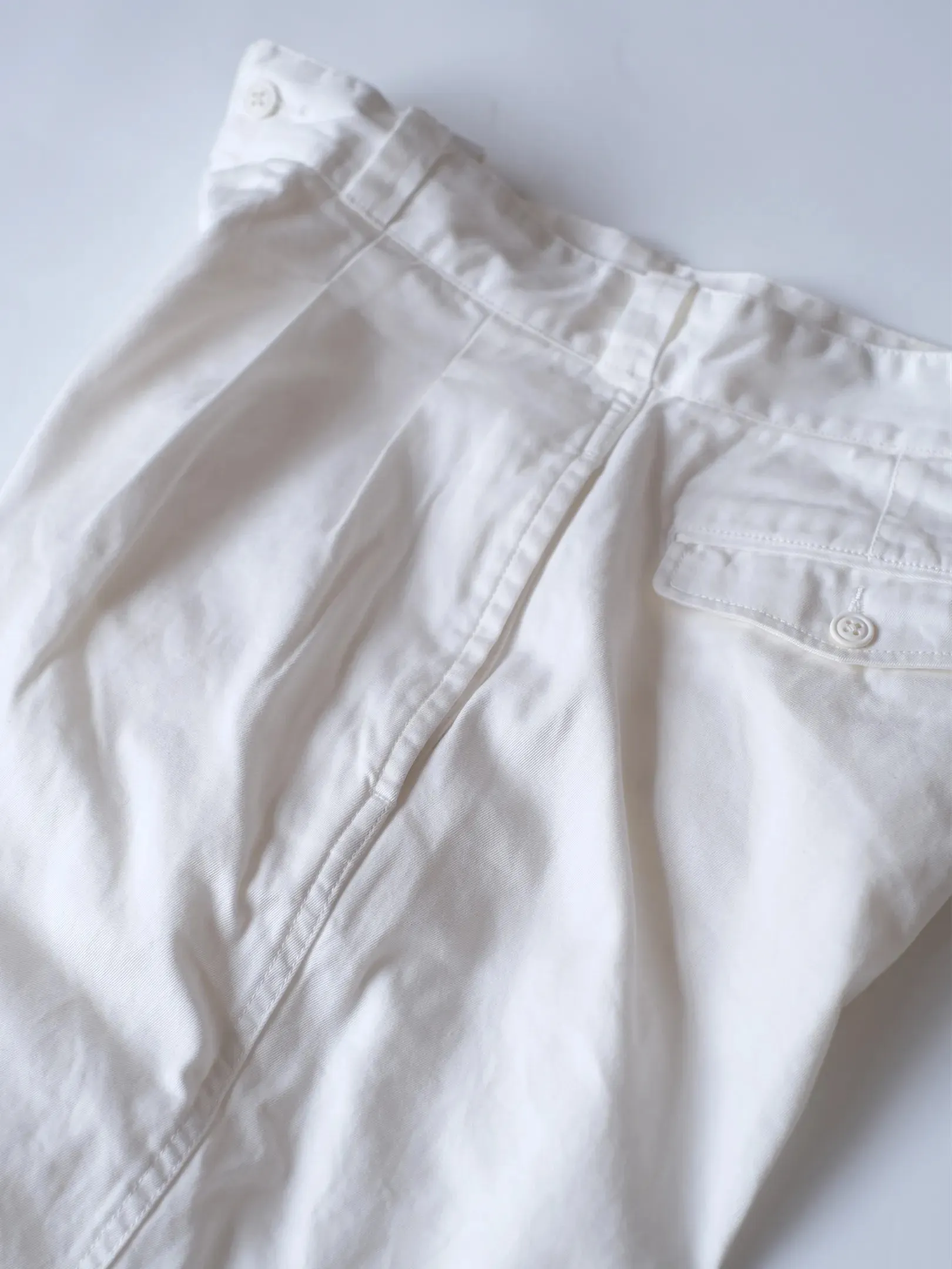 LUCEBER　"M52 CHINO PANTS(WHITE)"