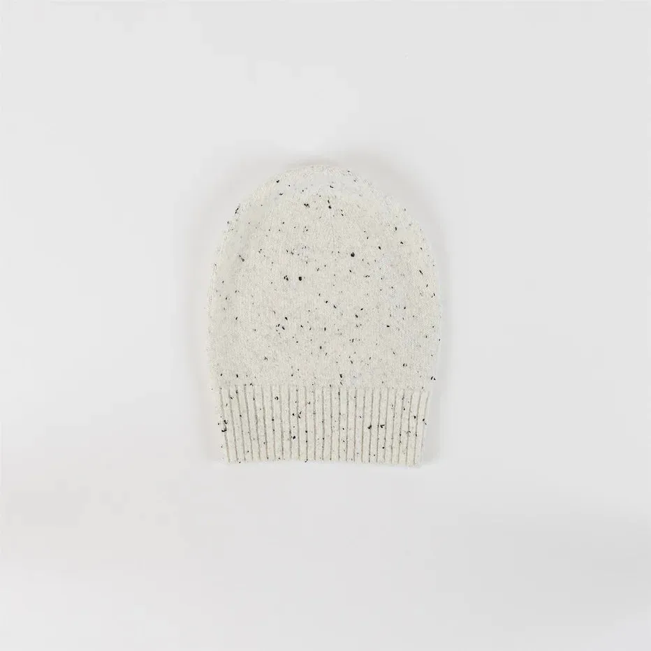 Lyla & Luxe Beanie| White Fleck