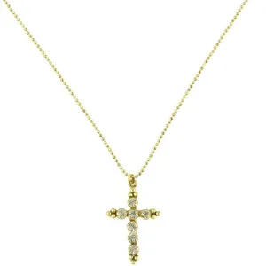 Madonna Cross Necklace