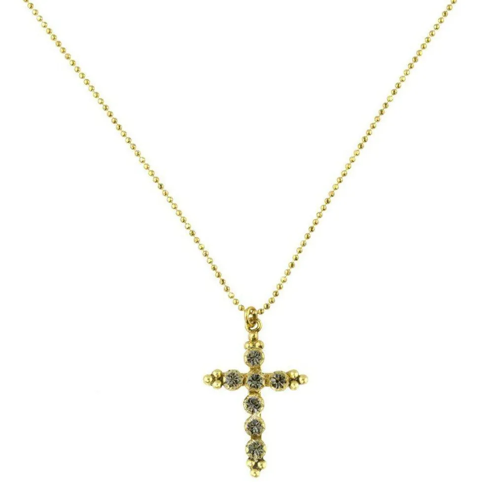 Madonna Cross Necklace