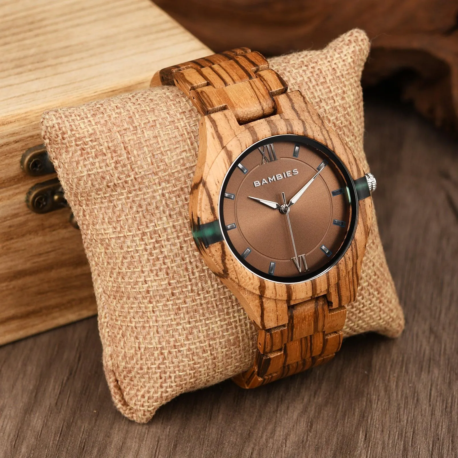 Manly Wooden Watch for Men