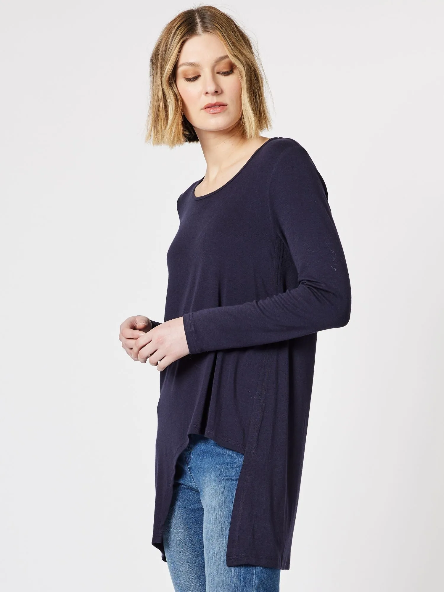 Mara Layering Top - Navy