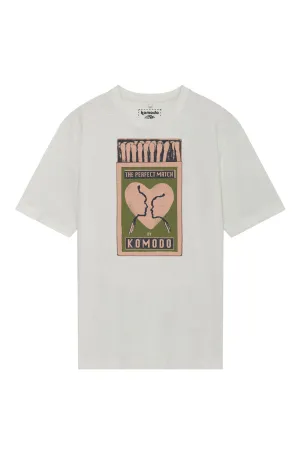 Matchmaking Men's Cotton T-Shirt Off White