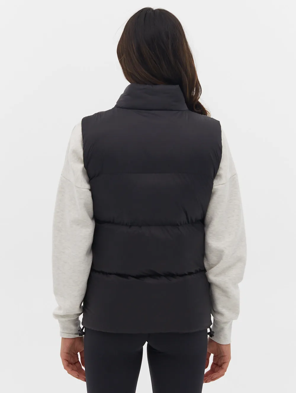 Mattea Funnel Neck Puffer Vest