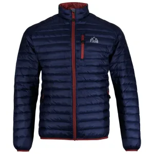 Mens Aktiv Down Hoodless Jacket (Navy/Rust)