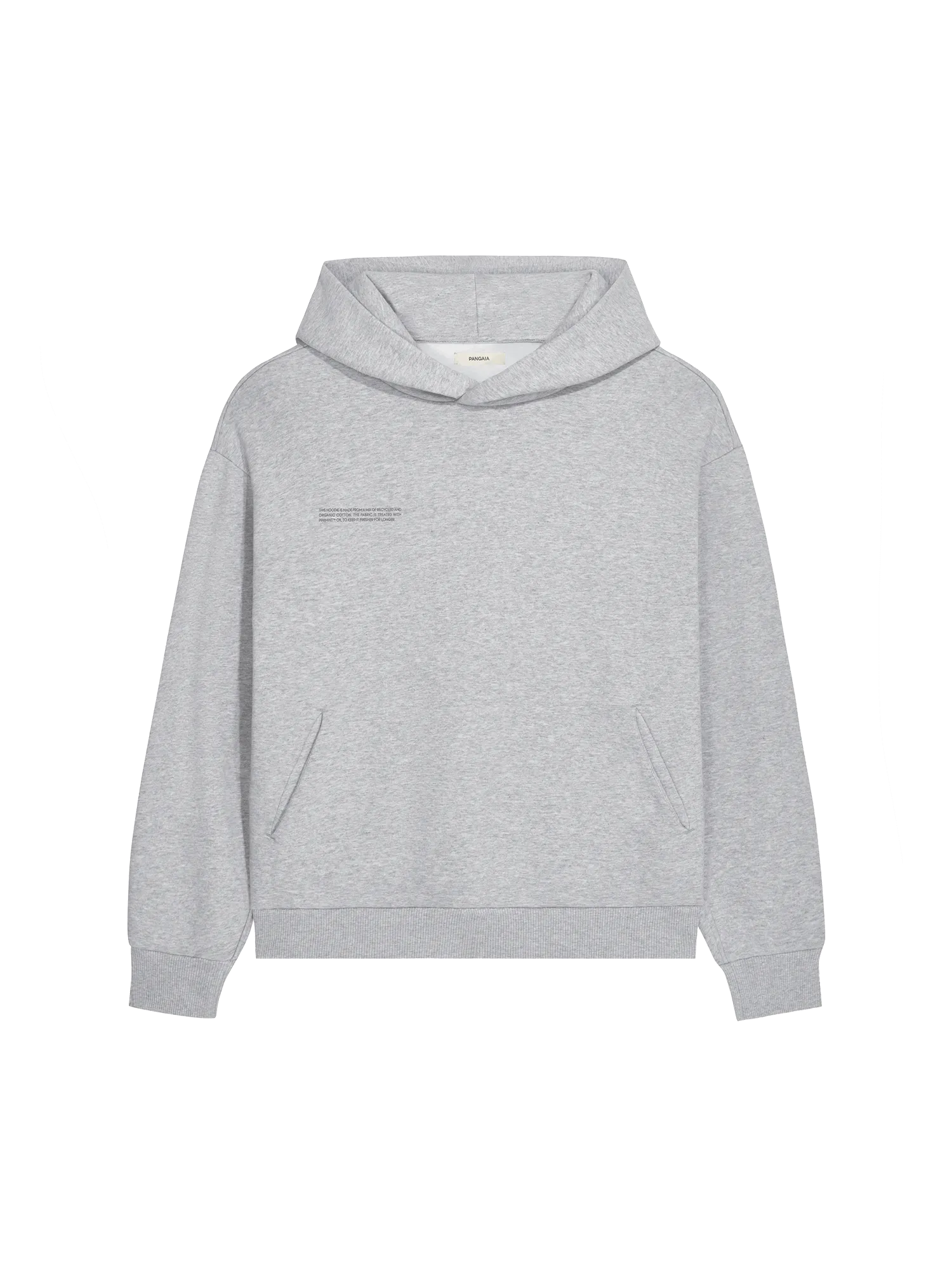 Mens DNA Hoodie—grey marl