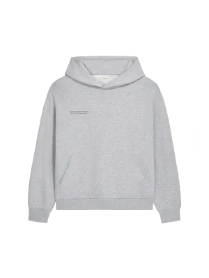 Mens DNA Hoodie—grey marl