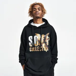 Men's Soul Collector Graphic Hoodie - Artistic Streetwear Style