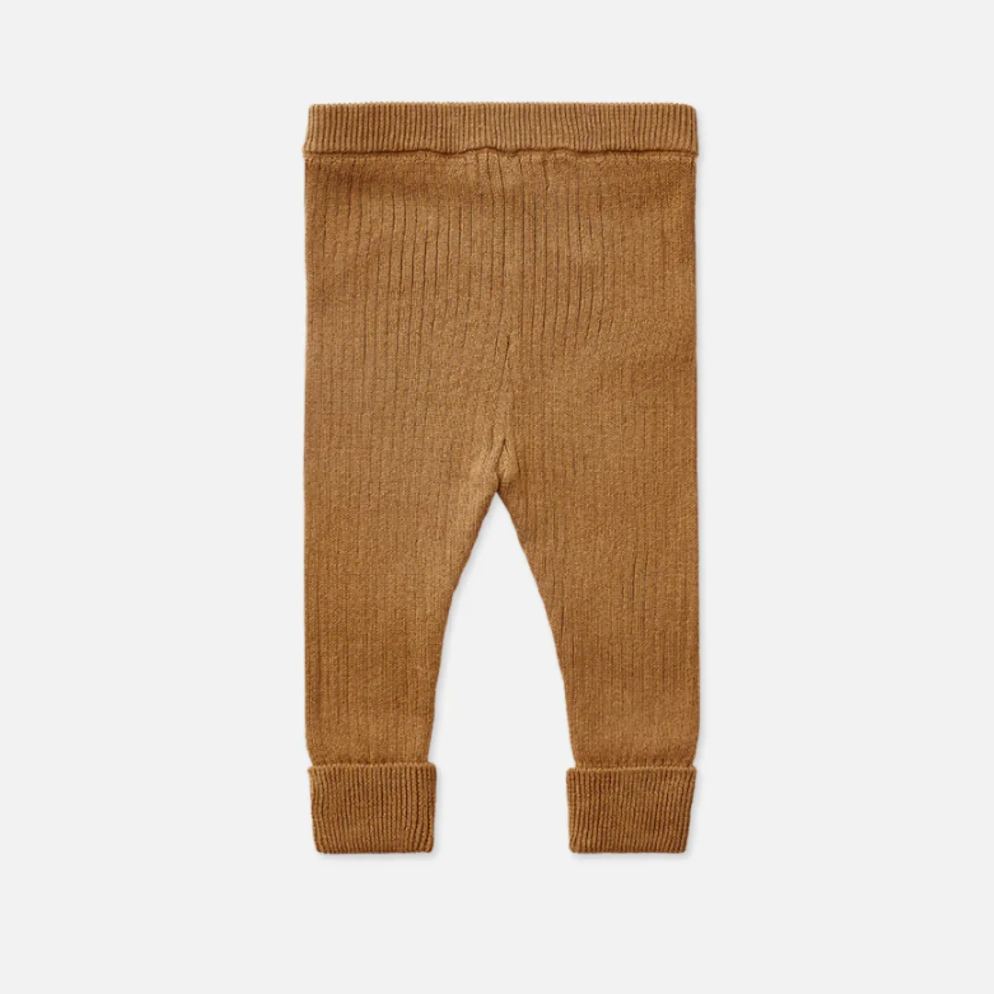 Miann & Co - Texture Rib Legging Caramel