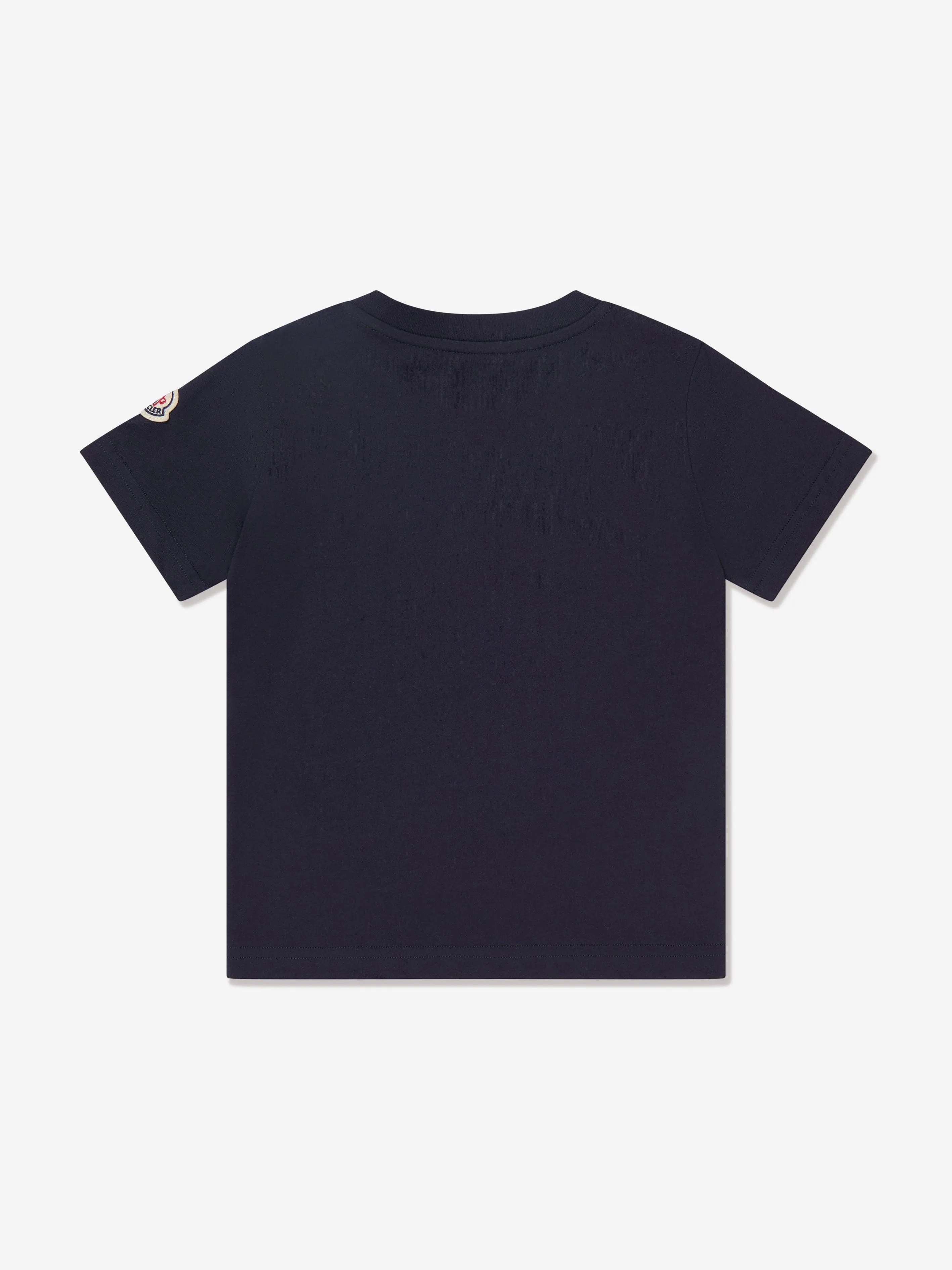 Moncler Enfant Kids Logo T-Shirt in Navy