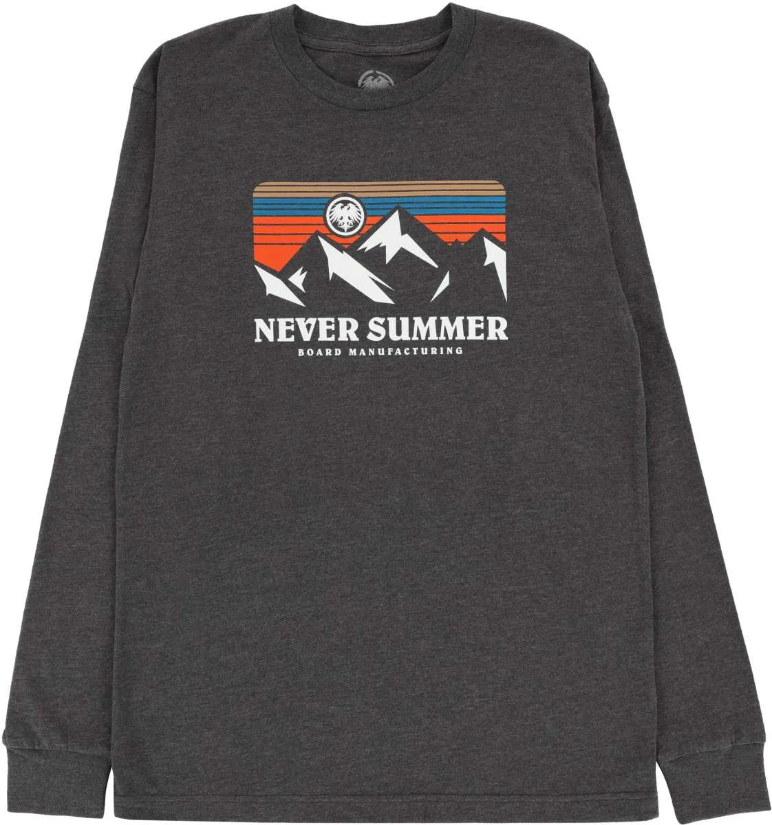 Never Summer Retro Sunset Long Sleeve Tee 2024