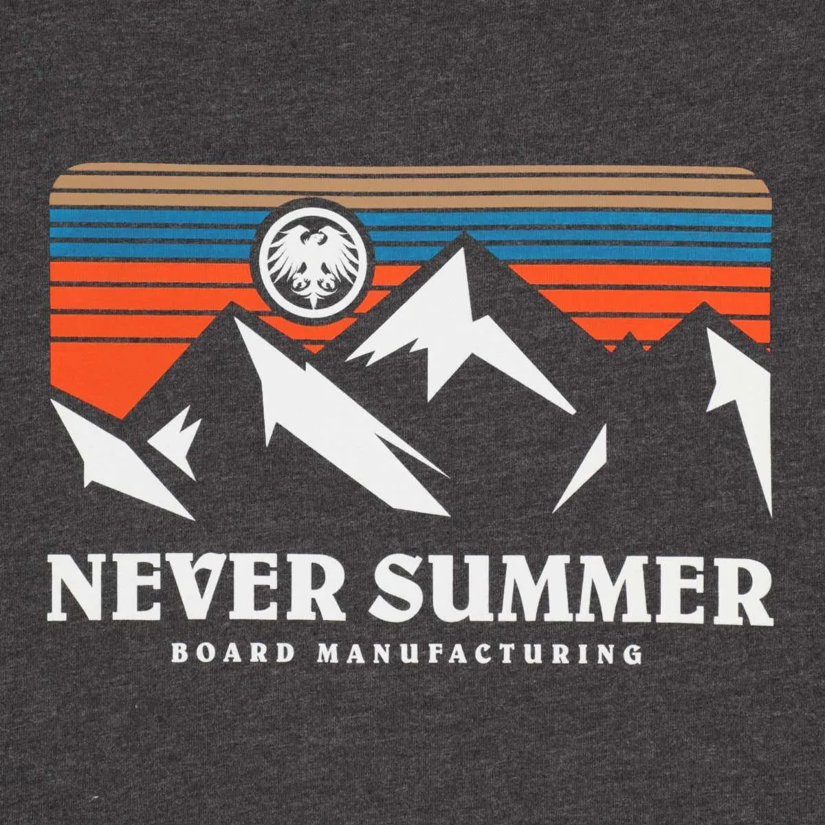 Never Summer Retro Sunset Long Sleeve Tee 2024