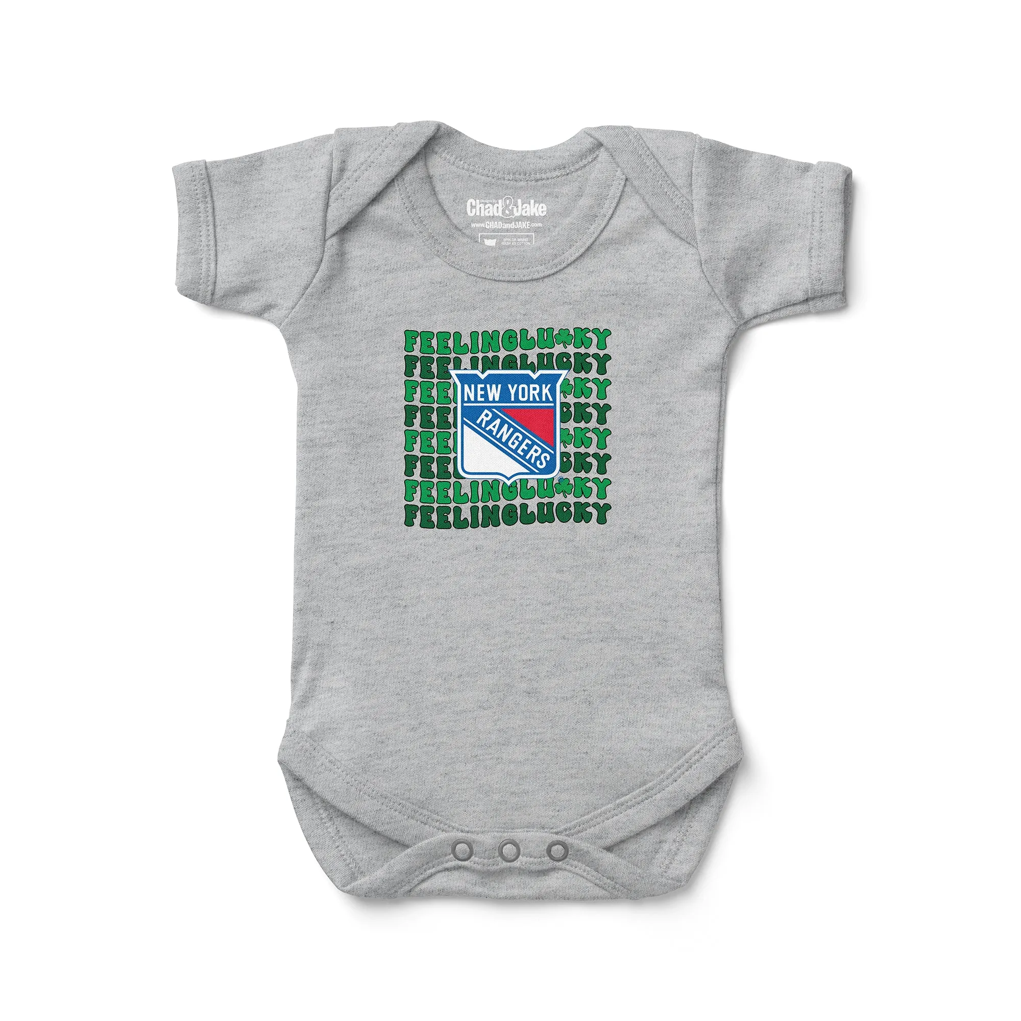 New York Rangers St. Patrick's Day Bodysuit