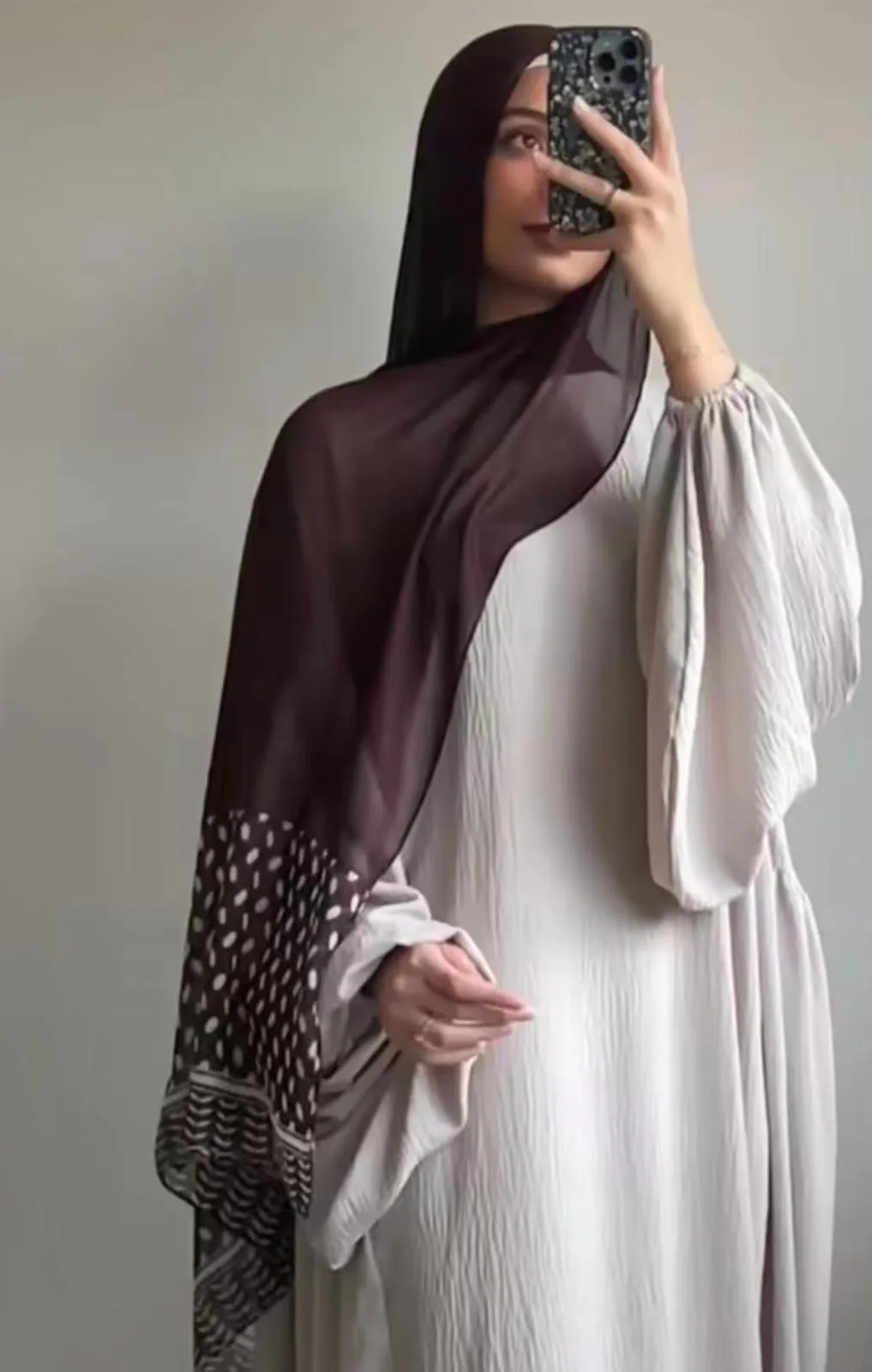 NEW02  HOT KUFFIYEH PRINTED HIJAB chiffon