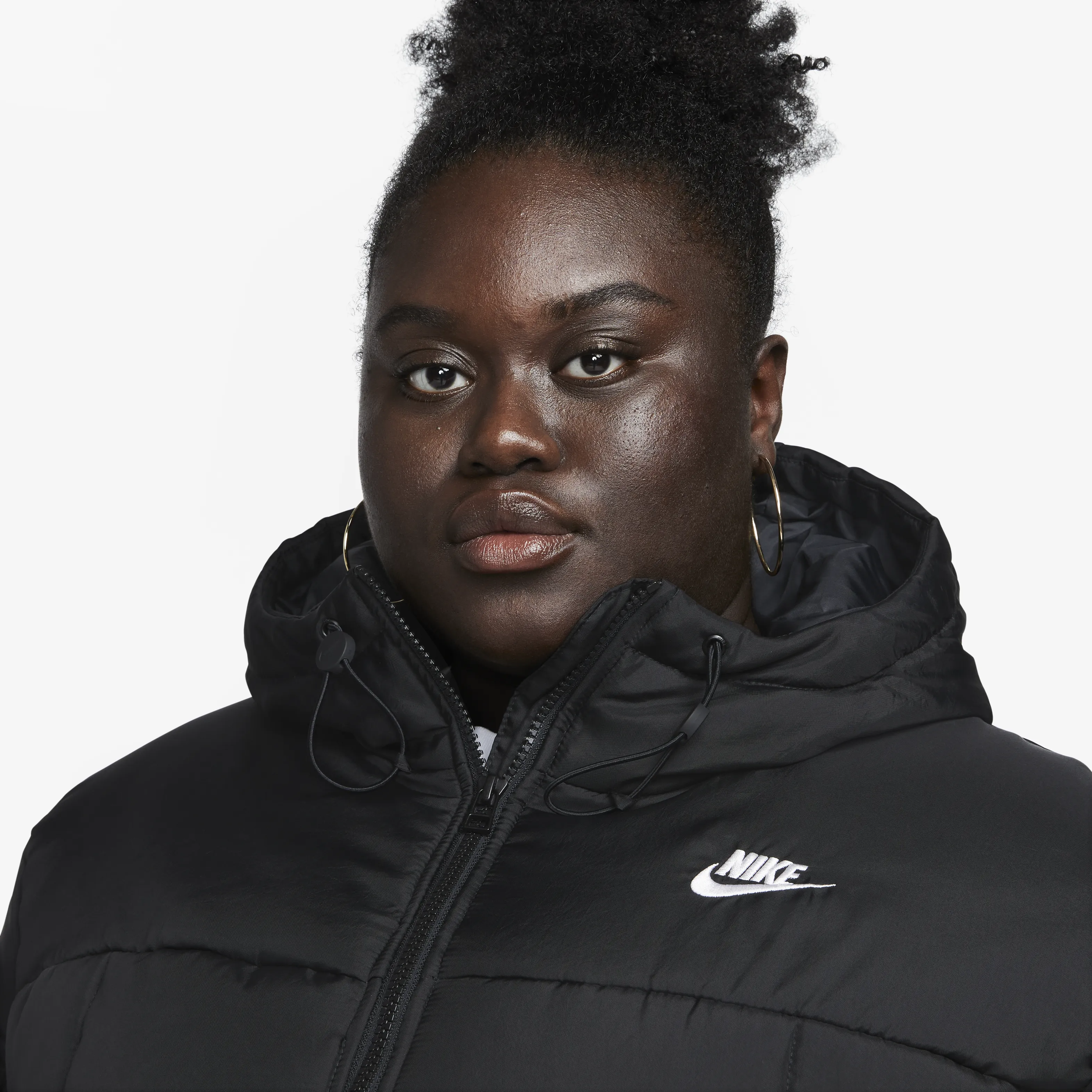 Nike Sportswear Classic Puffer-Women's Therma-FIT Loose Hooded Parka (Plus