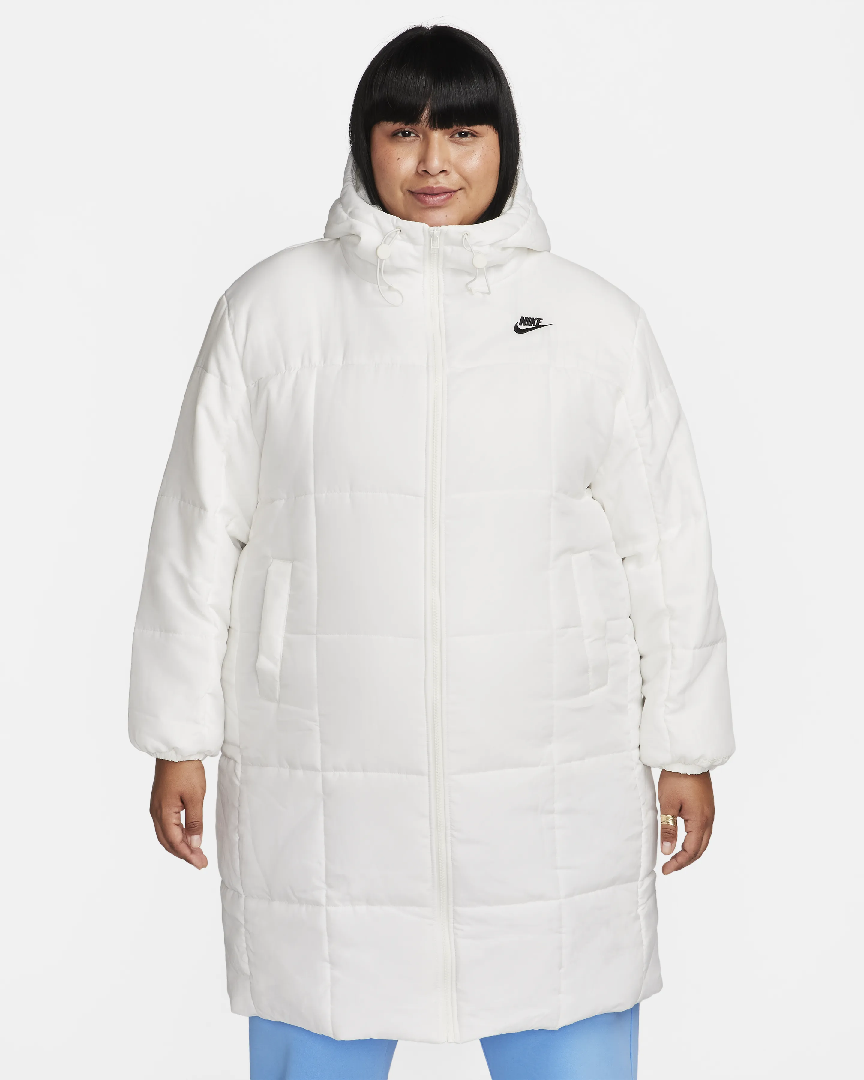 Nike Sportswear Classic Puffer-Women's Therma-FIT Loose Hooded Parka (Plus