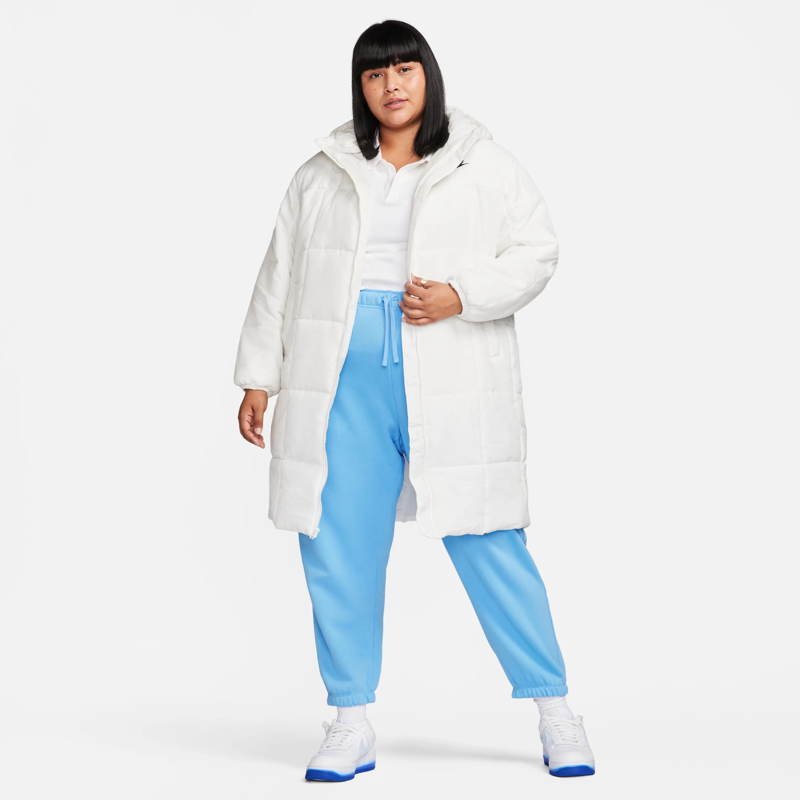 Nike Sportswear Classic Puffer-Women's Therma-FIT Loose Hooded Parka (Plus