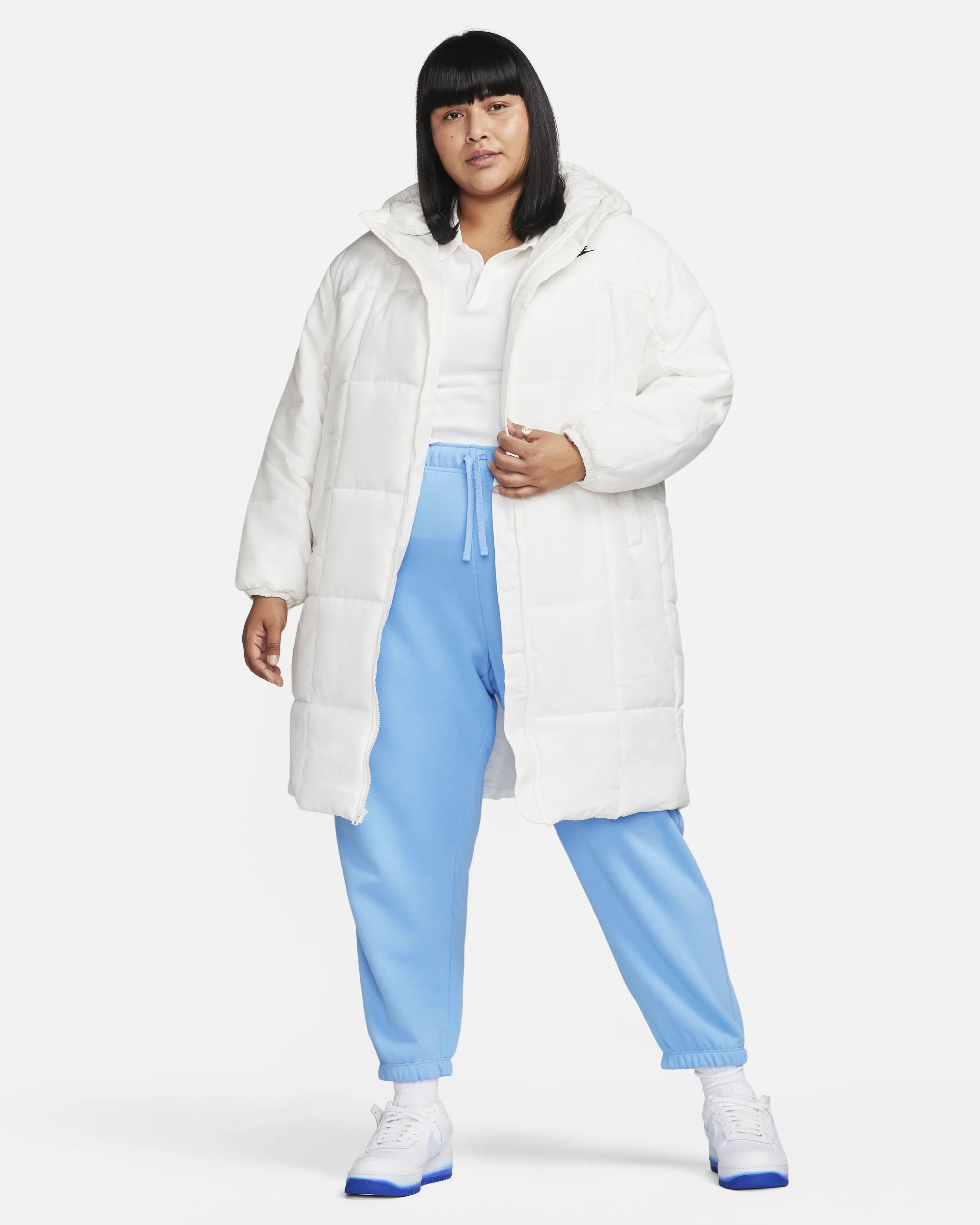 Nike Sportswear Classic Puffer-Women's Therma-FIT Loose Hooded Parka (Plus