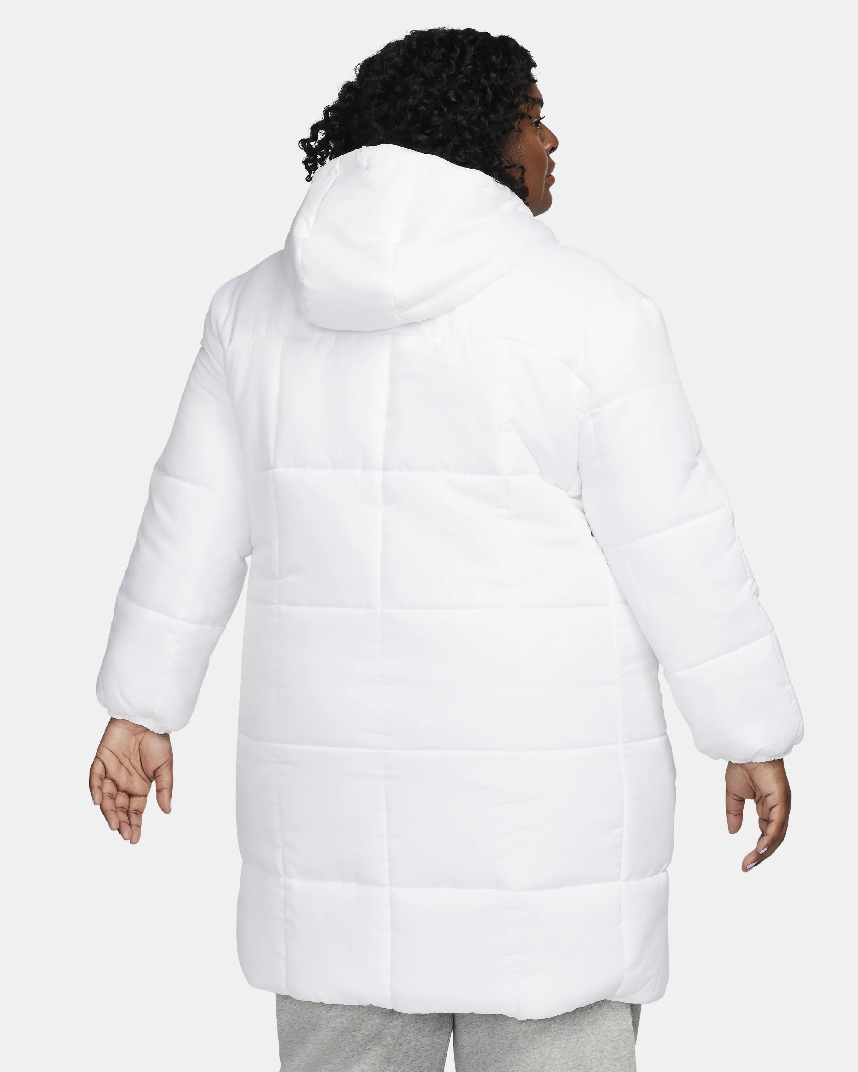 Nike Sportswear Classic Puffer-Women's Therma-FIT Loose Hooded Parka (Plus